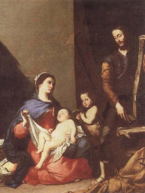 The Holy family, Jusepe de Ribera